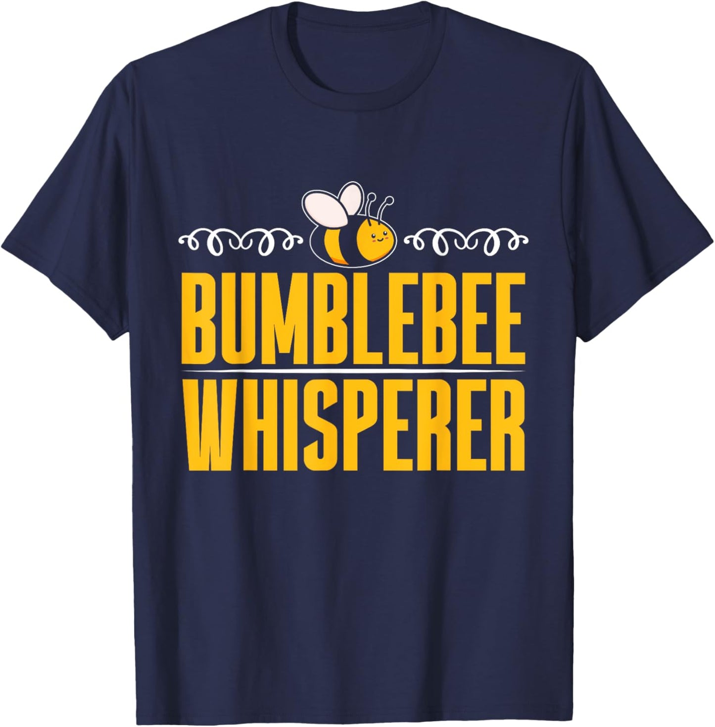 Bumblebee Whisperer Bumblebee T-Shirt - T-Shirt | Navy