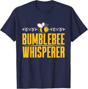 Bumblebee Whisperer Bumblebee T-Shirt - T-Shirt | Navy