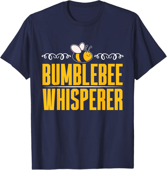 Bumblebee Whisperer Bumblebee T-Shirt - T-Shirt | Navy