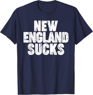 New England Sucks T-Shirt - T-Shirt | Navy