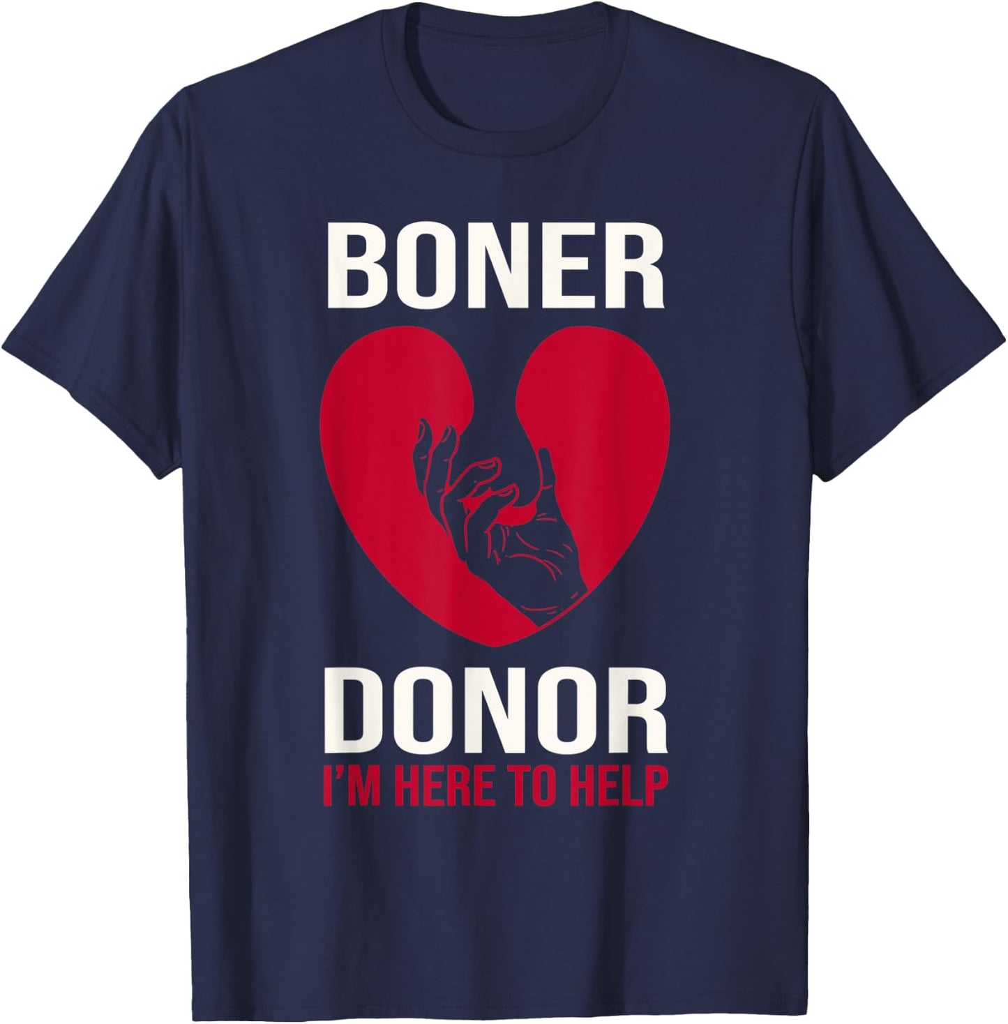 Boner Donor Funny Halloween Costume T-Shirt - T-Shirt | Navy