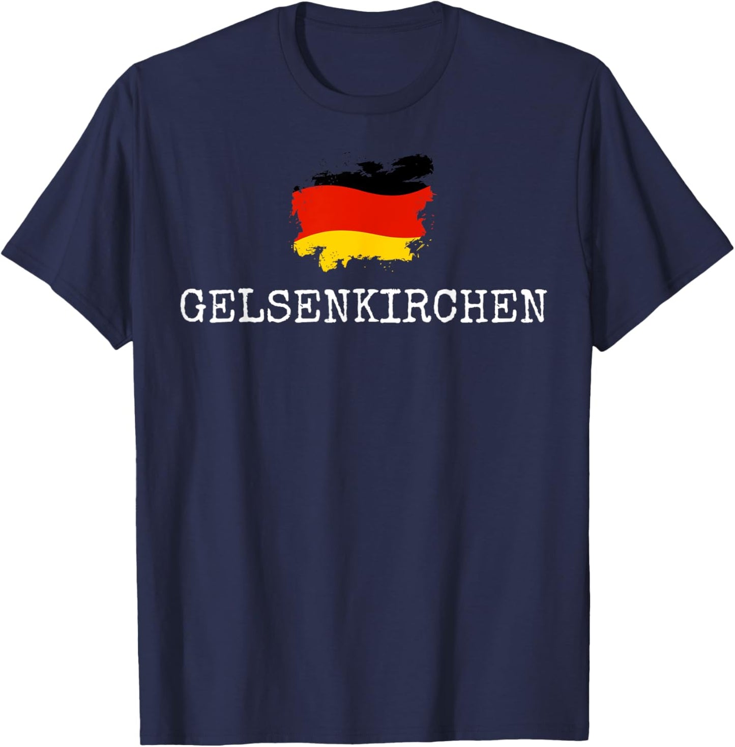 Gelsenkirchen Germany Deutschland German Deutsch Women Men T-Shirt - T-Shirt | Navy