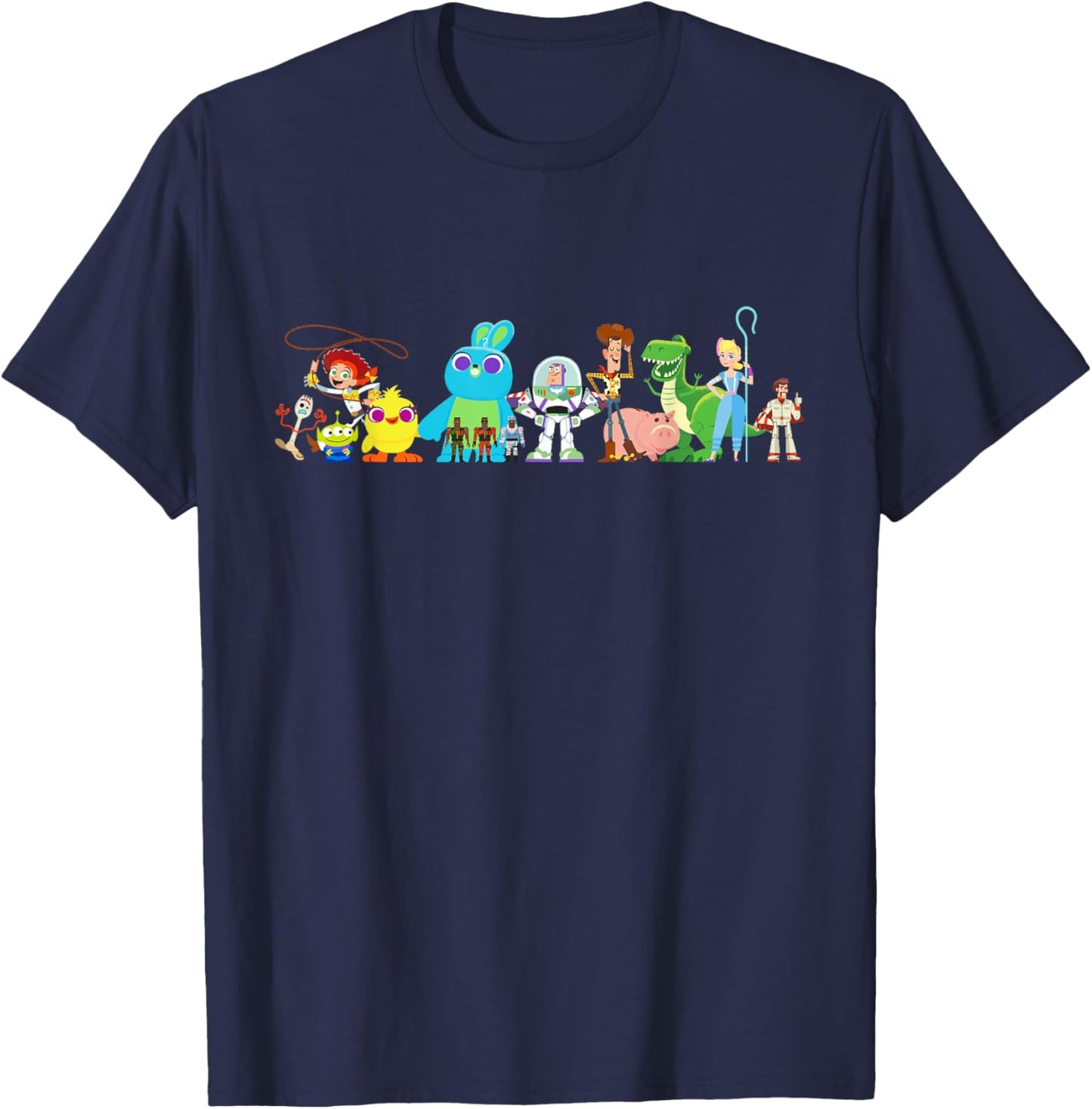 du groupe d'amis Disney Pixar Toy Story 4 T-Shirt - T-Shirt | Navy