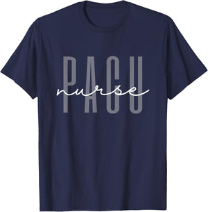 Occupational Nurse Ideas PACU Nurse Post Anesthesia Care Unit CCU Nurse T-Shirt - T-Shirt | Navy