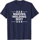 Funny Welder Making Welding Sexy Melt Metals Materials T-Shirt - T-Shirt | Navy