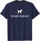 Dog Treat Dealer Dog Mom Dog Dad Labrador Golden Retriever T-Shirt - T-Shirt | Navy