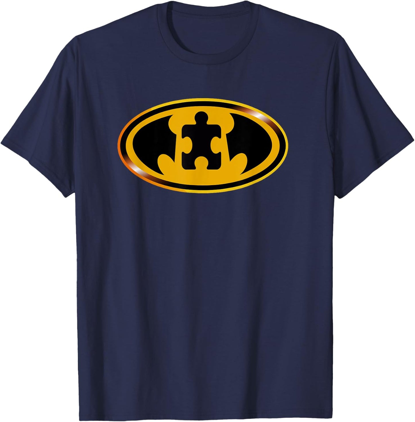 Autism Awareness Superhero T-Shirt - T-Shirt | Navy