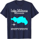 Lake Miltona - Minnesota T-Shirt - T-Shirt | Navy