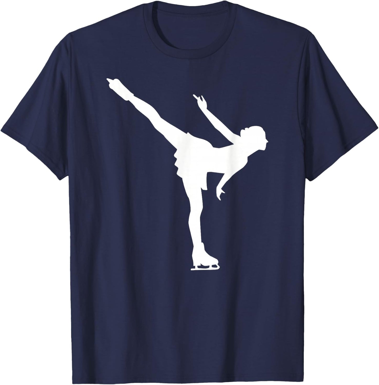 Figure skating girl T-Shirt - T-Shirt | Navy