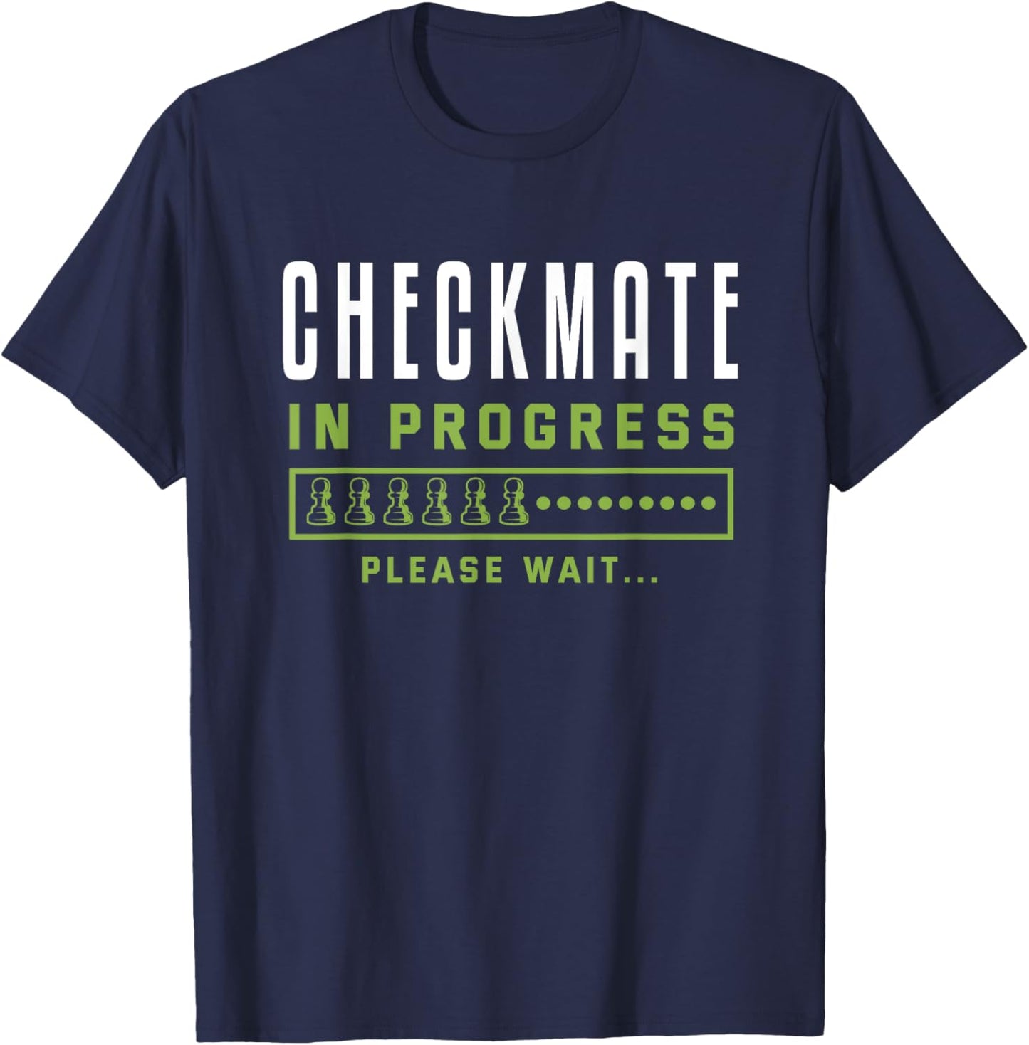 Funny Chess Player Board Game - Chess T-Shirt - T-Shirt | Navy