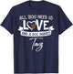 Cute Dog Named Taz Shirt and Men T-Shirt - T-Shirt | Navy