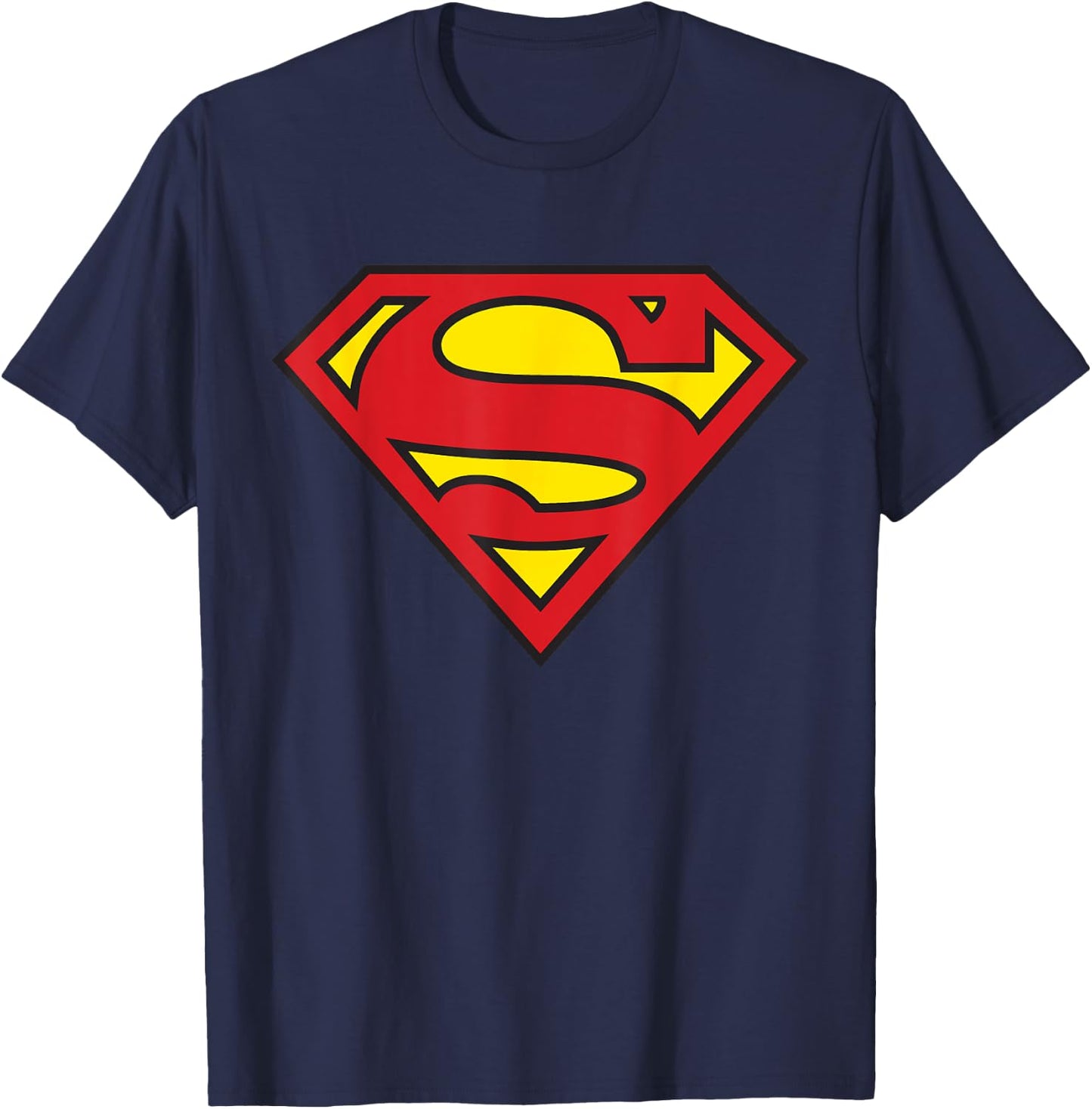 DC Superman Logo Classic T-Shirt - T-Shirt | Navy