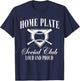 Home Plate Social Club Baseball T-Shirt - T-Shirt | Navy