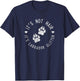 Its Not Hair Its Labrador Glitter Shirt Funny Dog Owner Gift Men Women Girls Kids T-Shirt - T-Shirt | Navy
