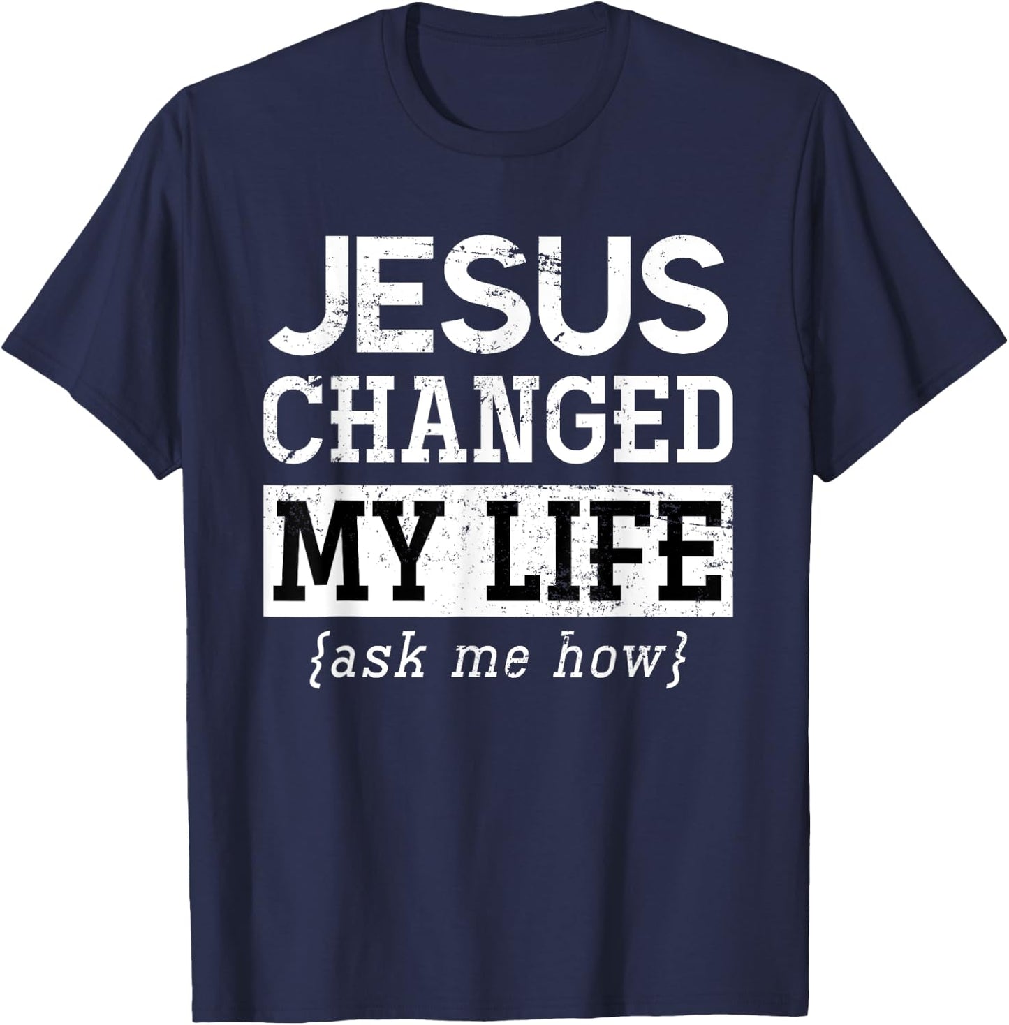 Jesus Lord Christian Gift God Savior Jesus T-Shirt - T-Shirt | Navy