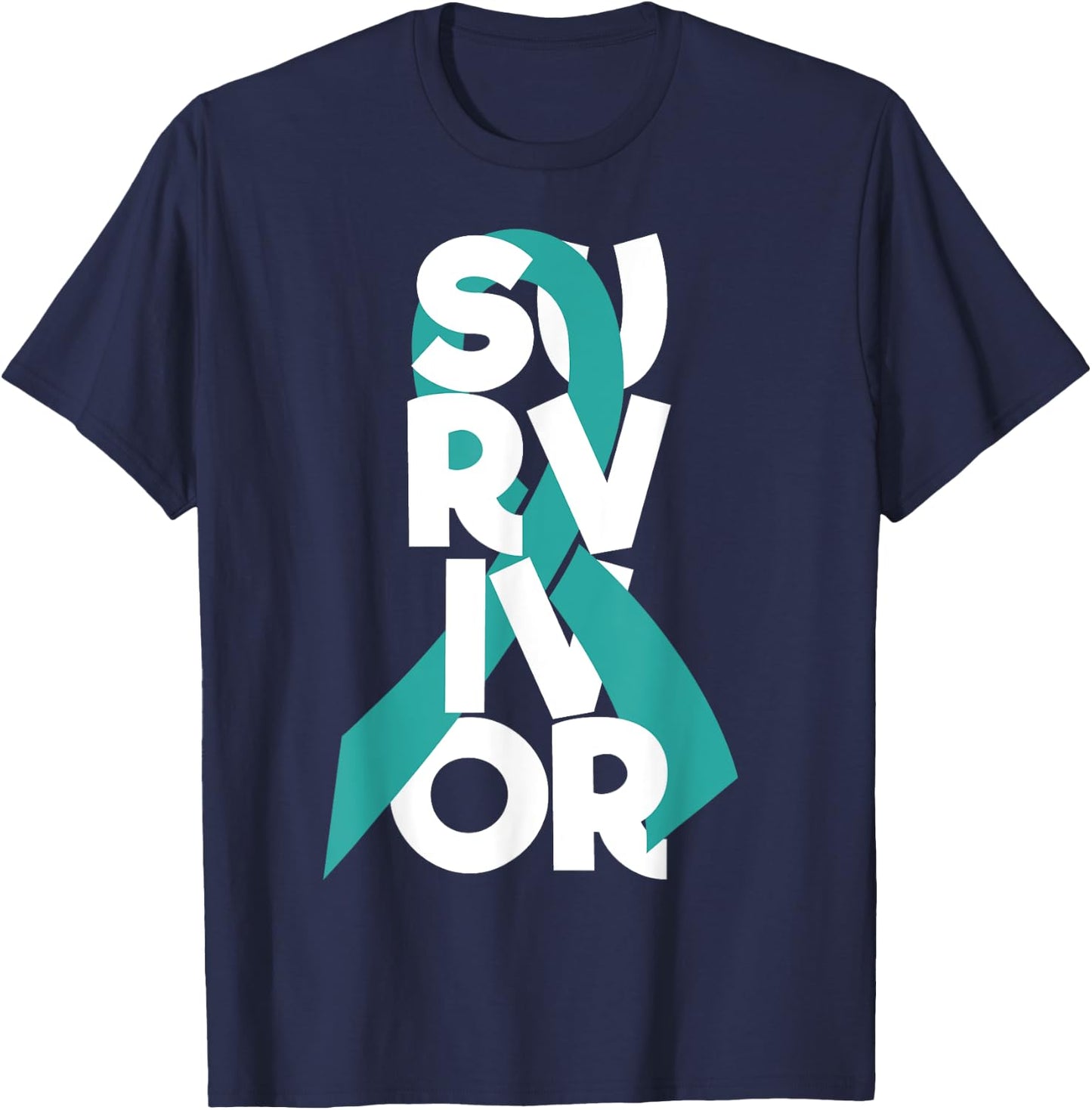 Sexual Assault Awareness SAA Survivor Gift T-Shirt - T-Shirt | Navy