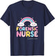 Forensic Nurse Examiner Funny Forensic Nursing School T-Shirt - T-Shirt | Navy
