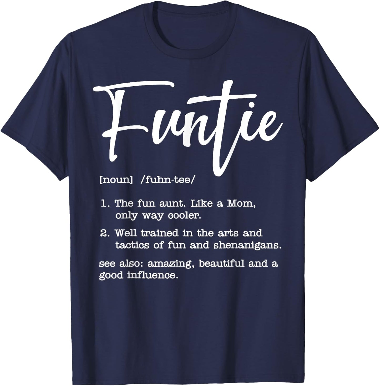 Funtie Definition T-Shirt - T-Shirt | Navy