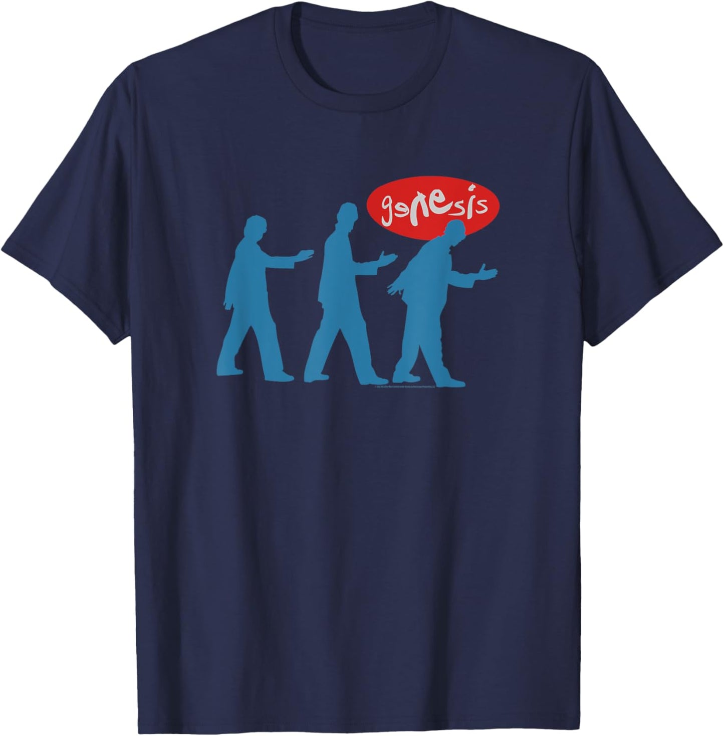 Genesis We Can't Dance Silhouetten T-Shirt - T-Shirt | Navy