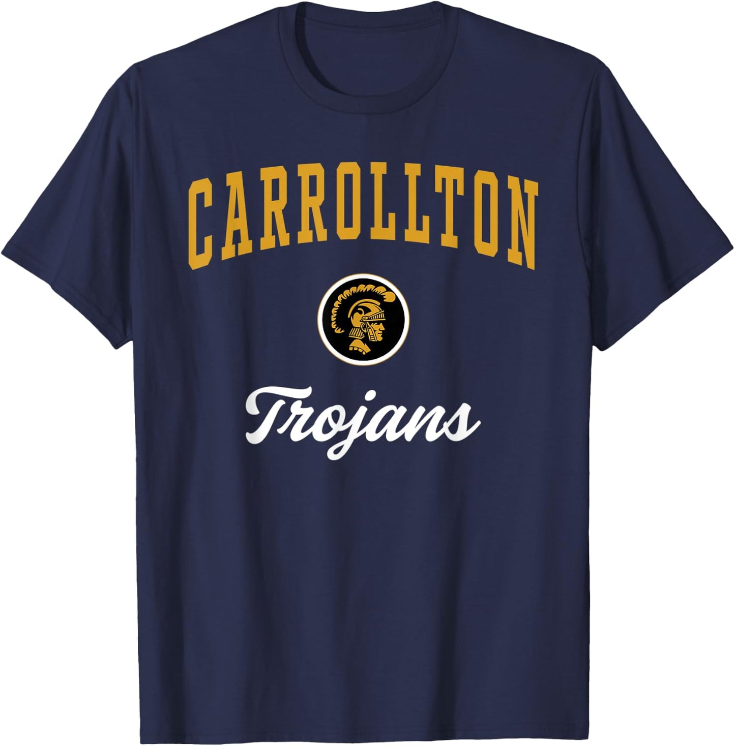 Carrollton High School Trojans T-Shirt - T-Shirt | Navy