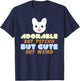 Horror Bunny Psycho Adorable But Psycho But Cute T-Shirt - T-Shirt | Navy