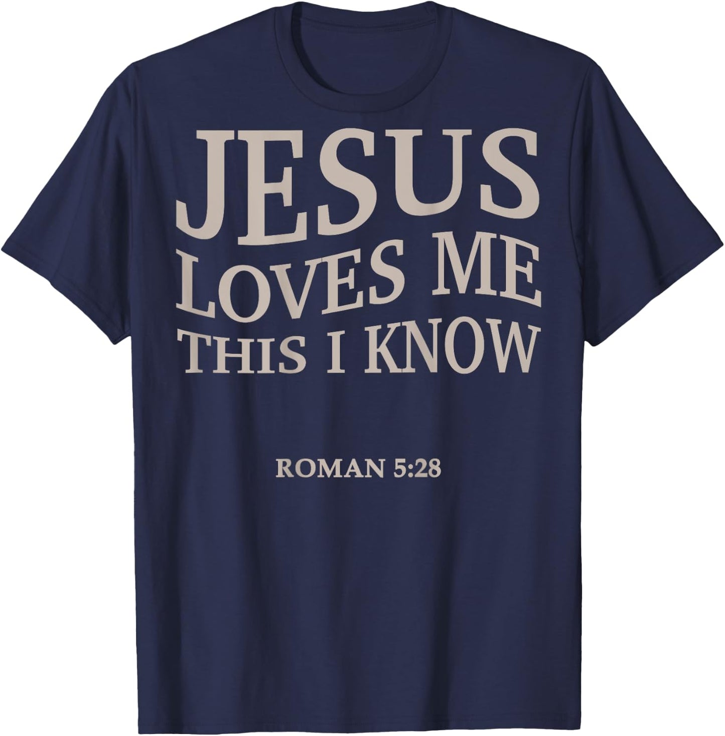 Christian Jesus Love Me This I Know Girl Boy Toddler Men God T-Shirt - T-Shirt | Navy