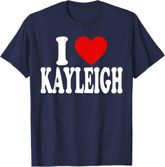 I Heart Love Kayleigh T-Shirt - T-Shirt | Navy