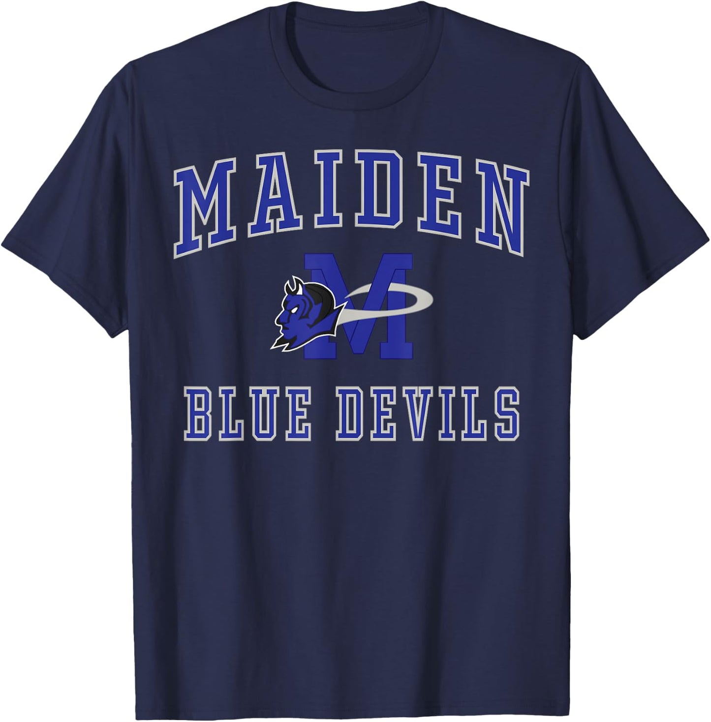 Maiden High School Blue Devils C1 T-Shirt - T-Shirt | Navy