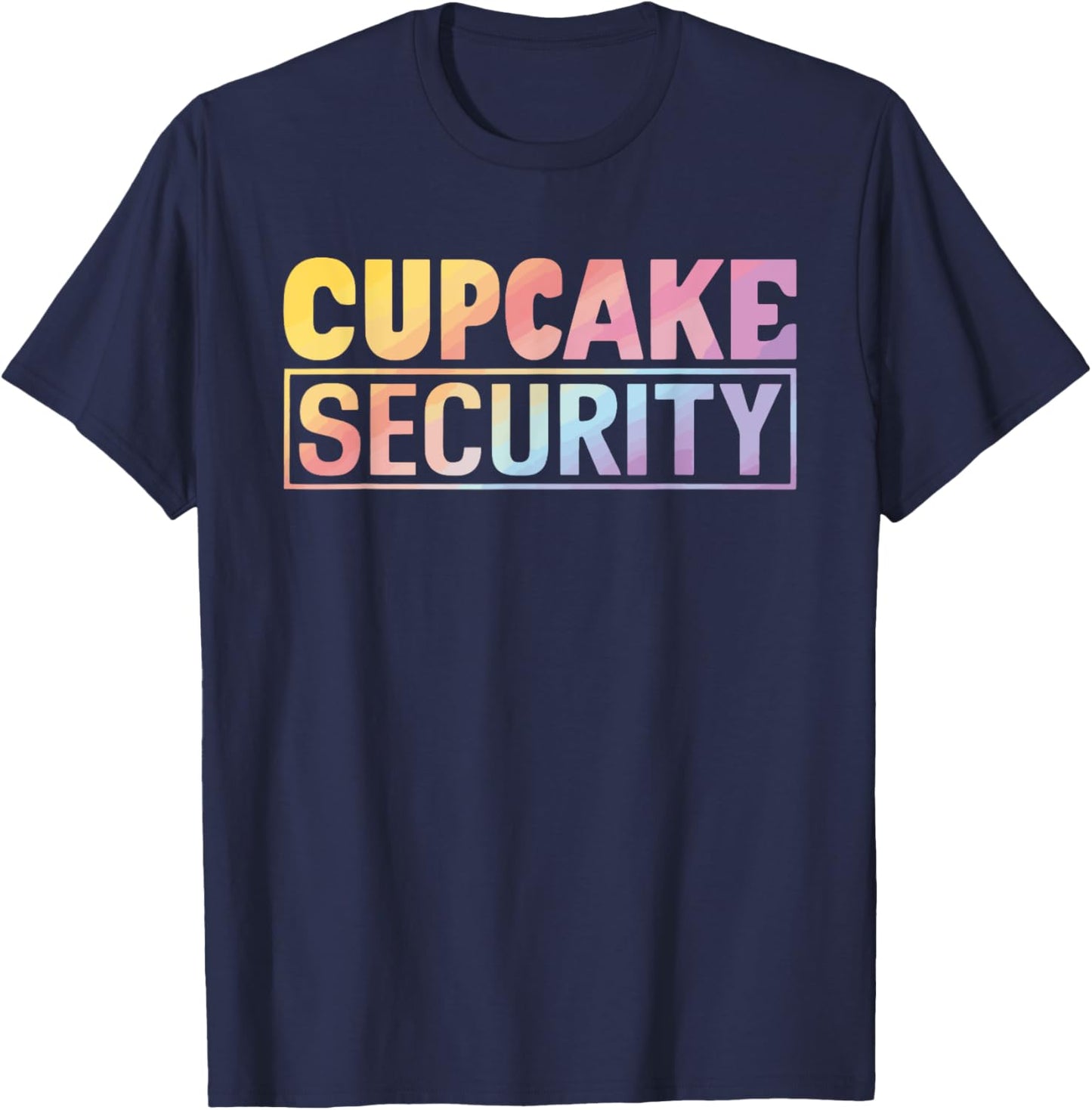Cupcake Security T-Shirt - T-Shirt | Navy