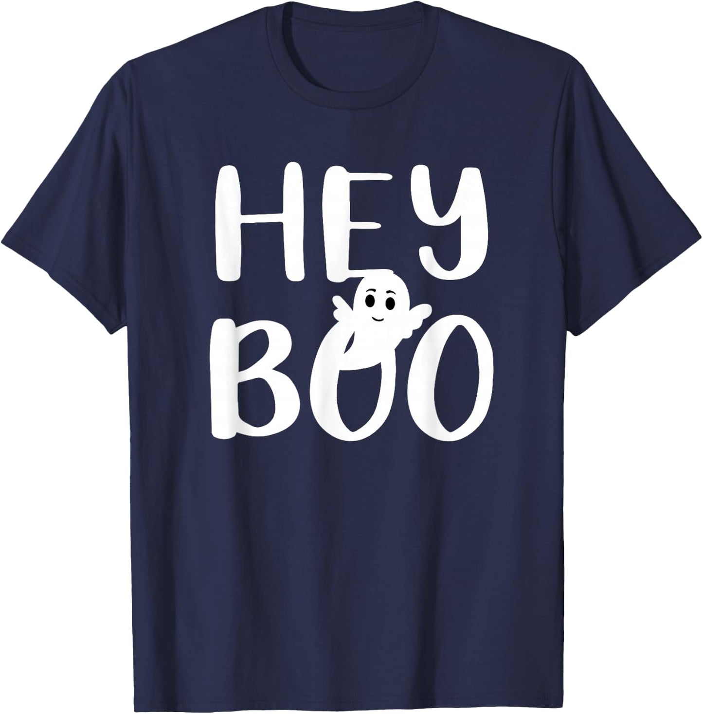 Hey Boo T-Shirt - T-Shirt | Navy