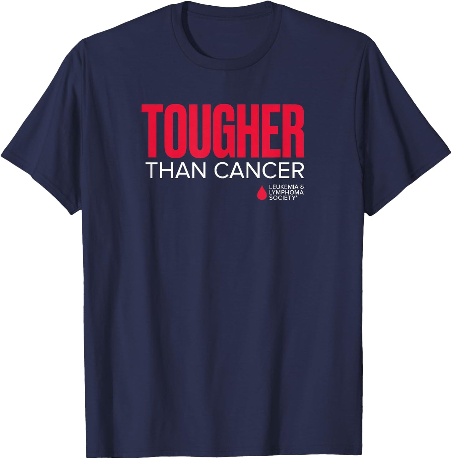 LLS - Tougher Than Cancer - T Shirt T-Shirt - T-Shirt | Navy