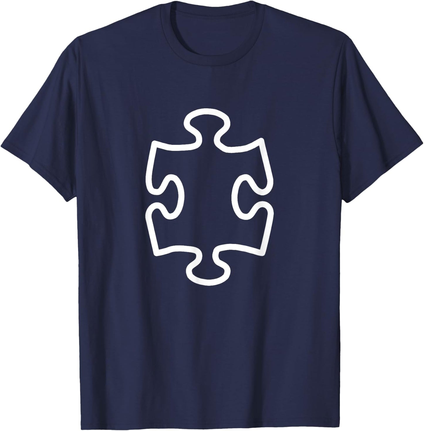 Puzzle Piece T-Shirt - T-Shirt | Navy