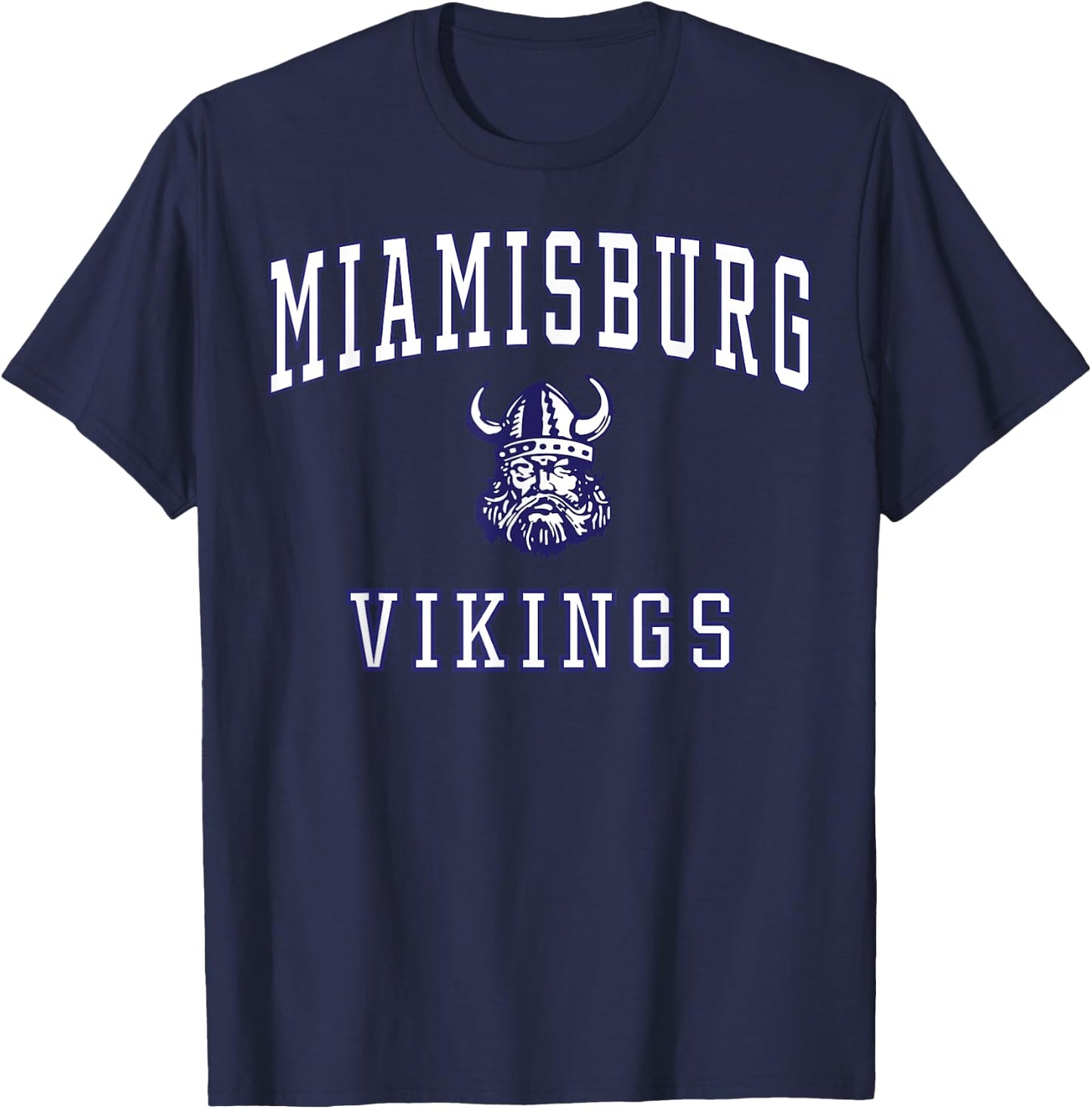 Miamisburg High School Vikings C1 T-Shirt - T-Shirt | Navy