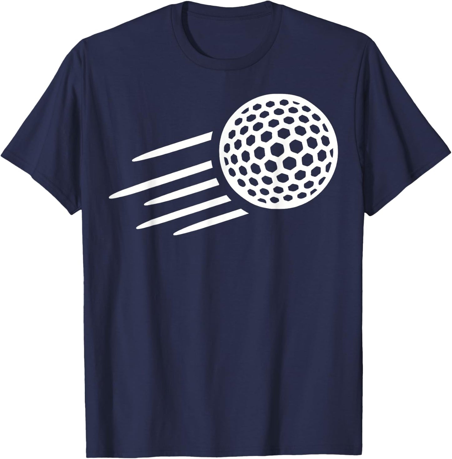 Flying golf ball T-Shirt - T-Shirt | Navy
