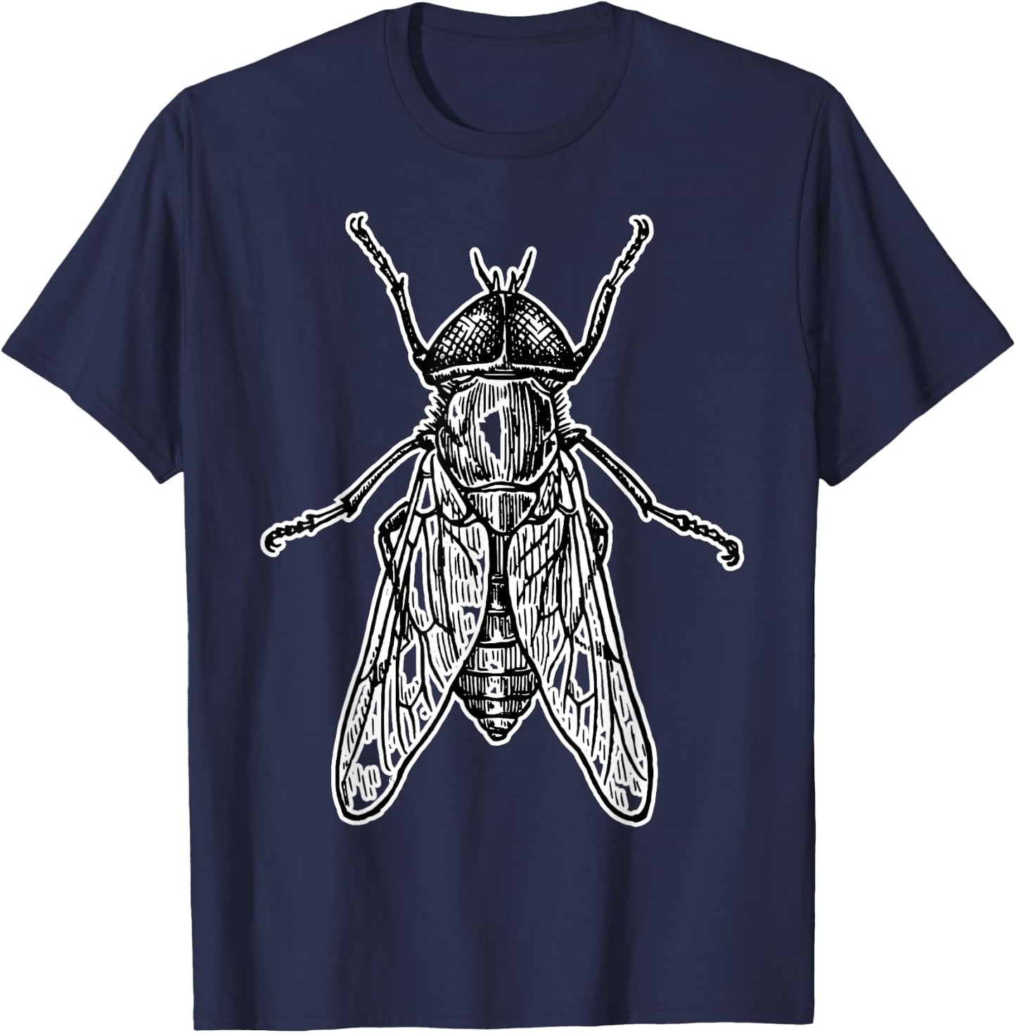Horsefly Fly Entomoogist T-Shirt - T-Shirt | Navy