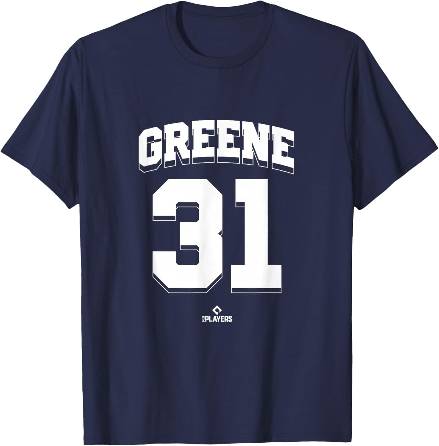 Riley Greene 31 Detroit MLBPA T-Shirt - T-Shirt | Navy