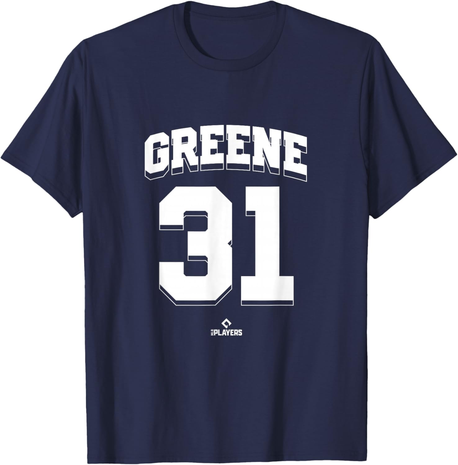 Riley Greene 31 Detroit MLBPA T-Shirt - T-Shirt | Navy