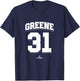 Riley Greene 31 Detroit MLBPA T-Shirt - T-Shirt | Navy
