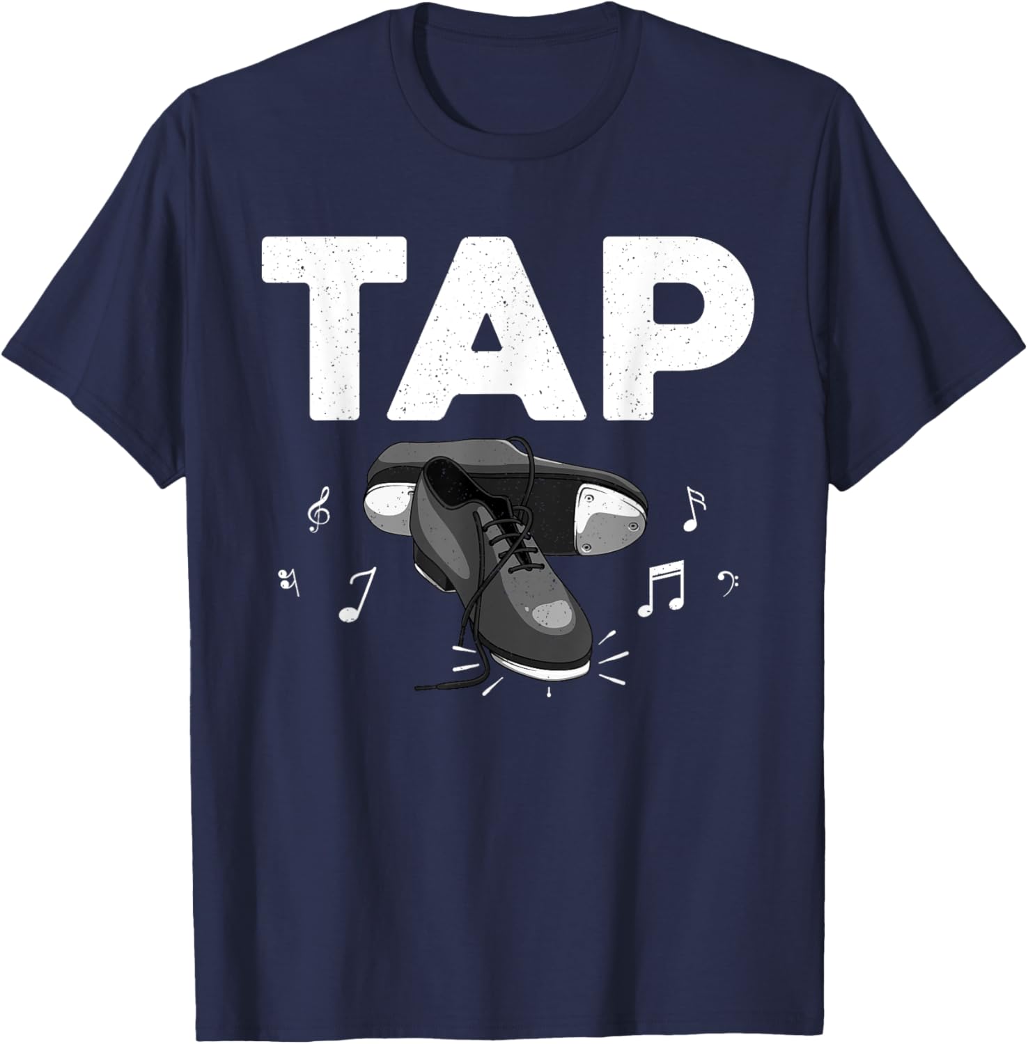 Cool Tap Dancing Women Tap Dancer Shoe Dance Teacher T-Shirt - T-Shirt | Navy