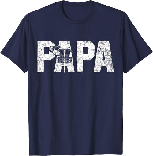 Disc Golf Papa Dad Disc Golfing