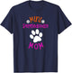 Mini Bernedoodle Mom T-Shirt - T-Shirt | Navy