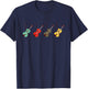 Love Violin Violin Shirt with Bows | Orchestra for Kids, , Grey, S T-Shirt - T-Shirt | Navy