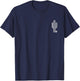 Nature Cacti Cute Western Desert Plant Saguaro Cactus T-Shirt - T-Shirt | Navy