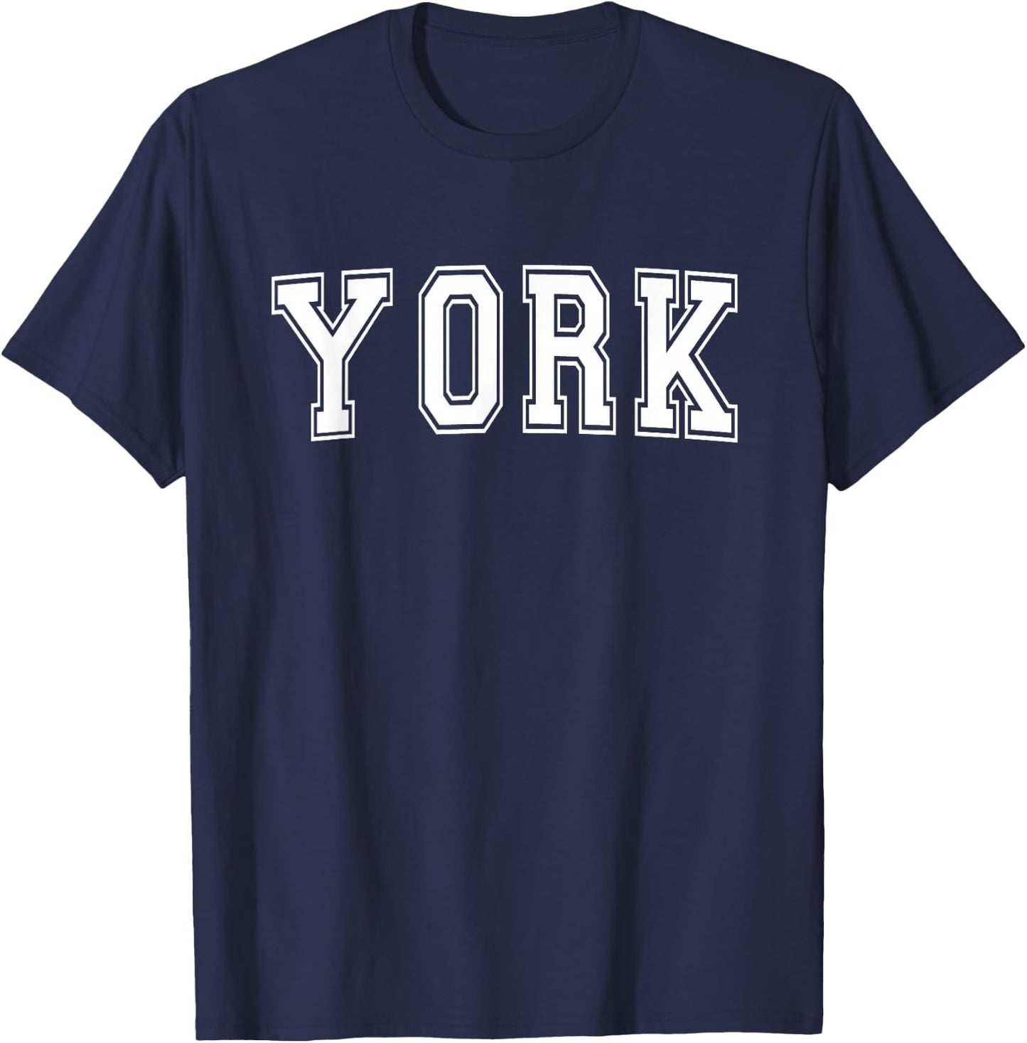 YORK PA PENNSYLVANIA USA Vintage Sports Varsity Style T-Shirt - T-Shirt | Navy