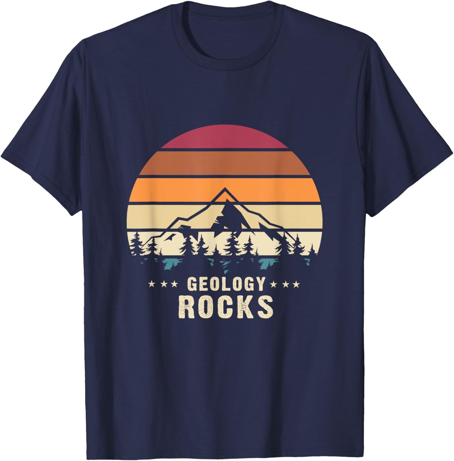 Geology Rocks Geology T-Shirt - T-Shirt | Navy