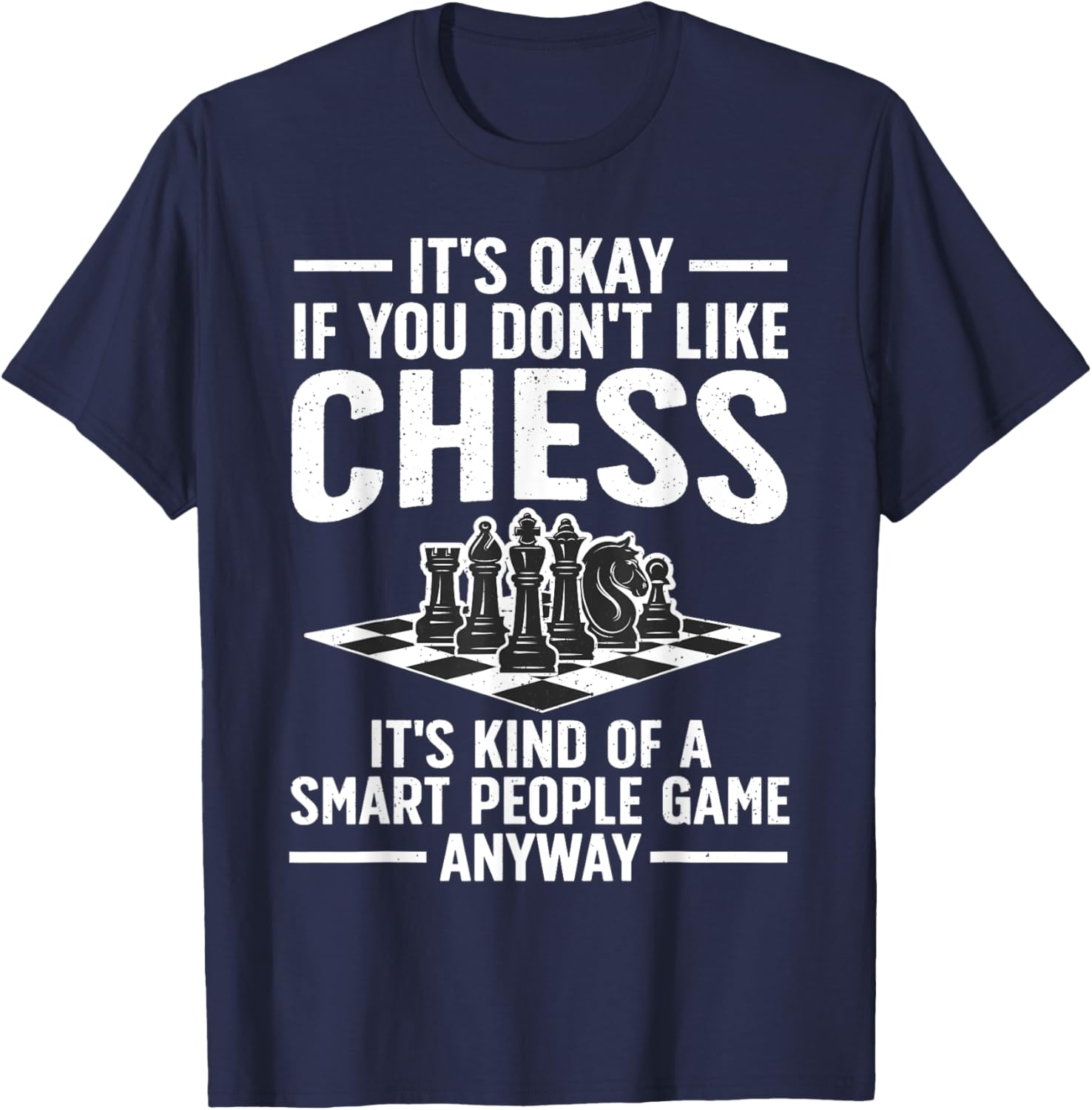 Cool Chess Players Art Boys Kids Chess Lover Novelty T-Shirt - T-Shirt | Navy