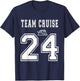 Team Cruise 2024 Squad Matching Friend Group Family Vacation T-Shirt - T-Shirt | Navy