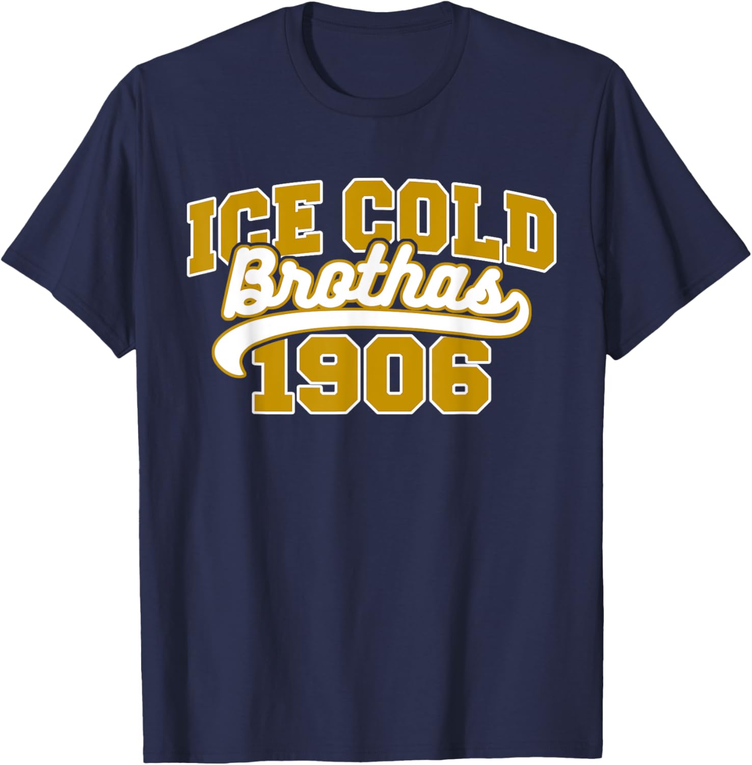 Alpha African Fraternity 1906 Alphas Brother T-Shirt - T-Shirt | Navy