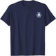 Star Wars The Mandalorian Bounty Hunter Left Chest Logo T-Shirt - T-Shirt | Navy