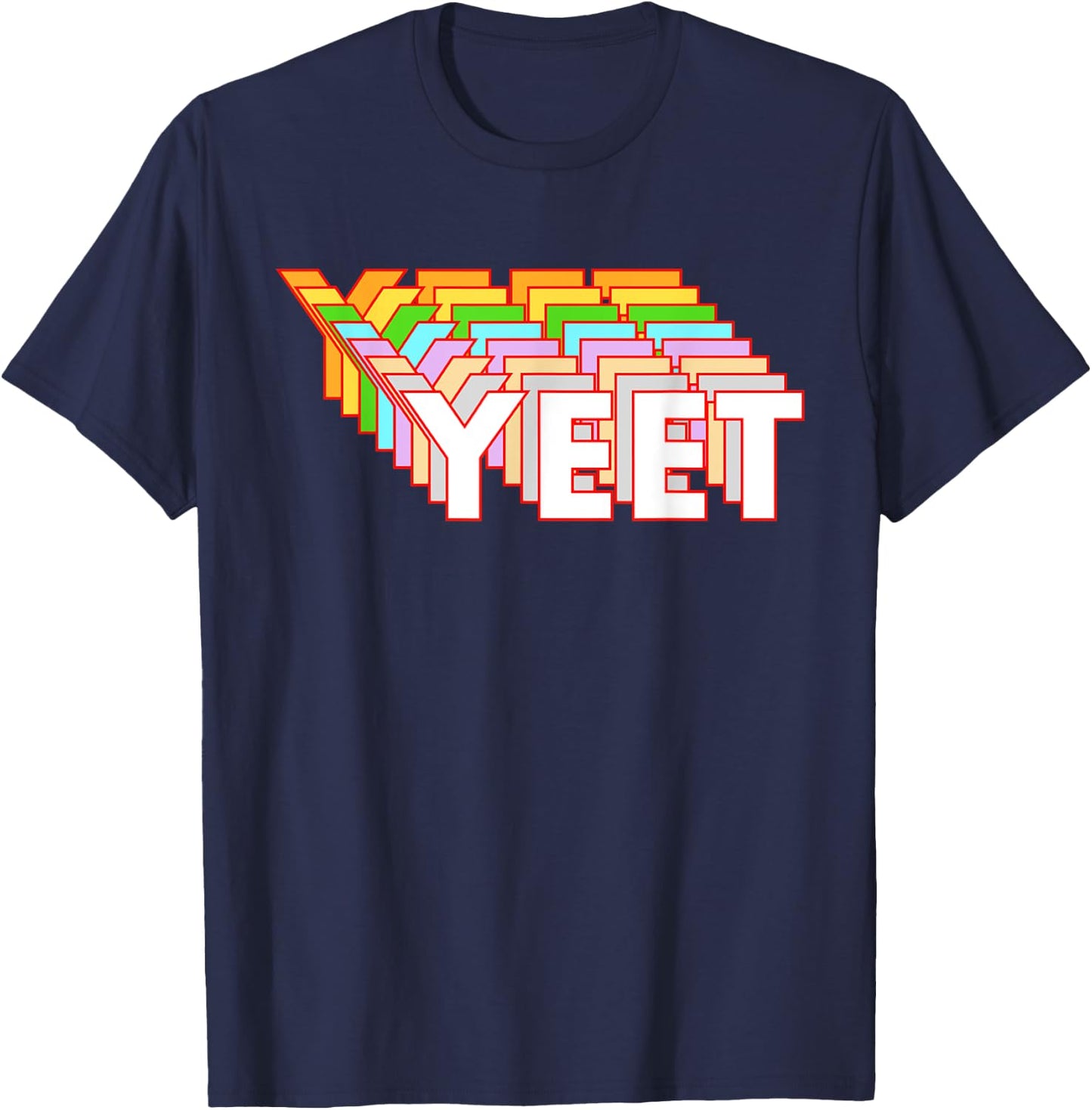 Funny Yeet Dank Meme Video Game Lover Viral Phrase Gift T-Shirt - T-Shirt | Navy